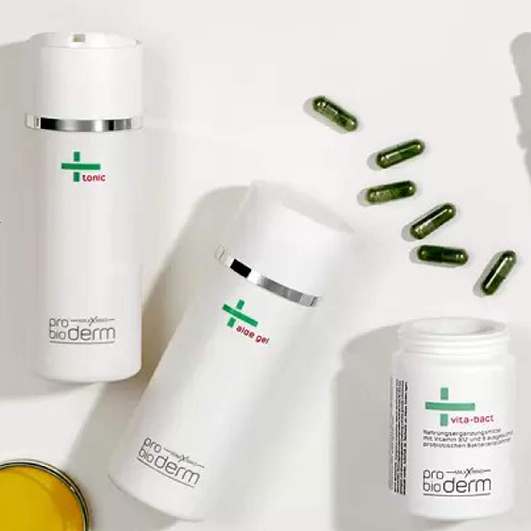 Probio Derm - Grüne Kapseln